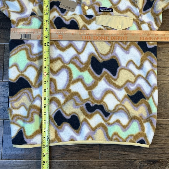 Patagonia Lightweight Synchilla Snap-T Pullover Sweater Women's XS Small Current - Picture 4 of 8